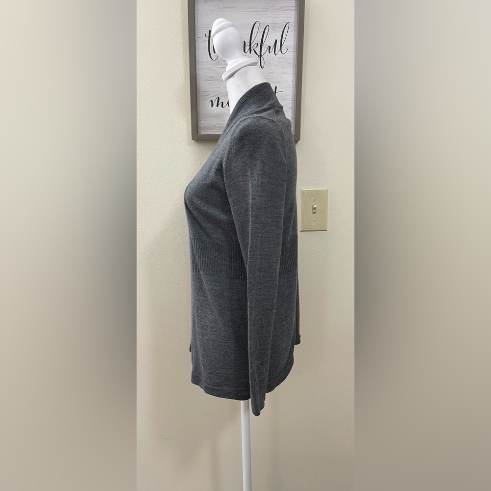 Talbots Women’s Cardigan Open Front Pure Merino Wool Sz Small. - Picture 8 of 17